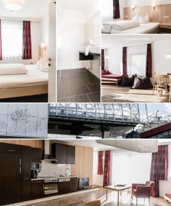 Kuchyňa alebo kuchynka v ubytovaní Appartements Solaris