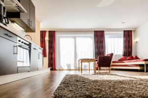 Kuchyňa alebo kuchynka v ubytovaní Appartements Solaris