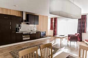 Kuchyňa alebo kuchynka v ubytovaní Appartements Solaris