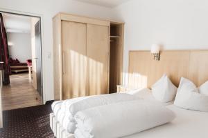 Posteľ alebo postele v izbe v ubytovaní Appartements Solaris
