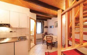 Kuchyň nebo kuchyňský kout v ubytování Apartman Pokrajac Twin
