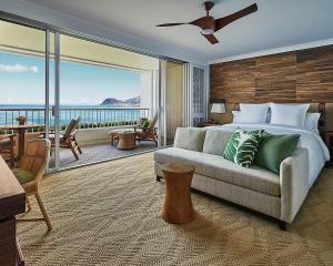 พื้นที่นั่งเล่นของ Four Seasons Resort Oahu at Ko Olina