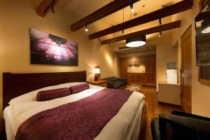 Postel nebo postele na pokoji v ubytování Hotel Lotus Nara (Adult Only)
