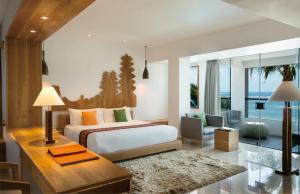 Posezení v ubytování Hotel Nikko Bali Benoa Beach