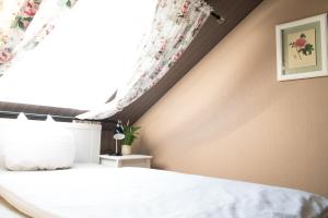 
Ein Bett oder Betten in einem Zimmer der Unterkunft Weddeler Hof
