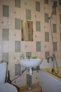 Ένα μπάνιο στο Apartment on Vasylya Chervoniya 67
