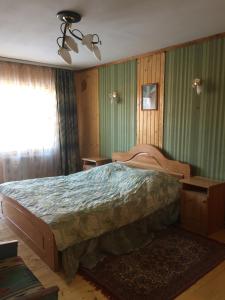 Voodi või voodid majutusasutuse Guest House U Myrona toas