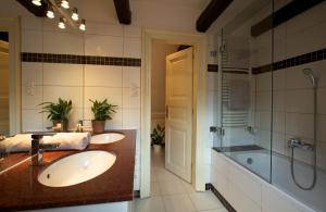 Kúpeľňa v ubytovaní U Kapra Apartments