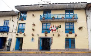 O edifício em que o hotel se localiza