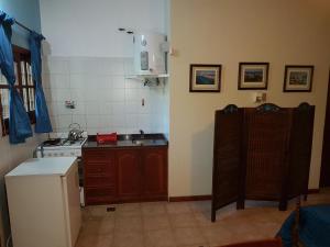 Kuchyň nebo kuchyňský kout v ubytování Loft en Casona Colonial