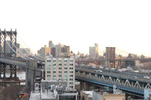 Nespecifikovaný výhled na destinaci New York nebo výhled na město při pohledu z hotelu