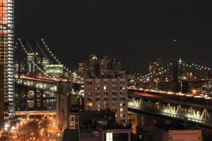 Nespecifikovaný výhled na destinaci New York nebo výhled na město při pohledu z hotelu