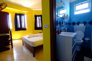 Voodi või voodid majutusasutuse Casa Comba toas