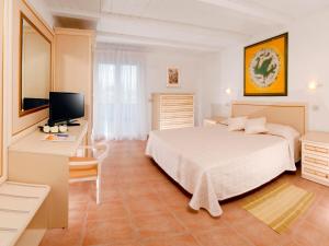 TV a/nebo společenská místnost v ubytování Hotel Pacific