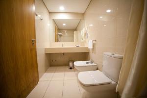 Koupelna v ubytování Hotel Bagoeira