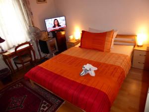 Letto o letti in una camera di B&B Pappelweg - 2