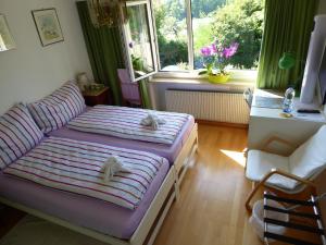 Letto o letti in una camera di B&B Pappelweg - 2