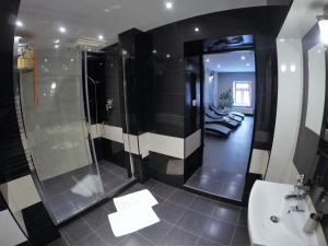 Koupelna v ubytování Apartmány Cechovní