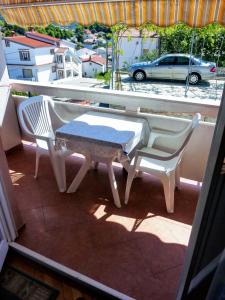 Balkón nebo terasa v ubytování Guest House Mireja