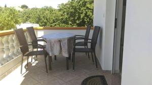 Balkón nebo terasa v ubytování Apartments Lena