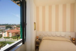 Balkón nebo terasa v ubytování Hotel Gemma Del Mare