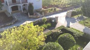 Zahrada ubytování Apartments Lena
