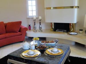 Et sittehjørne på Villa Moments - Guest House