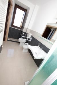 Koupelna v ubytování Sicily Rooms Enna