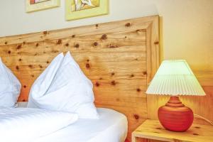 Posteľ alebo postele v izbe v ubytovaní Romantik Pension Lehrberg