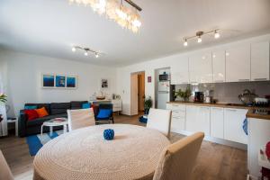 Kuchyň nebo kuchyňský kout v ubytování Apartment Mediterraneo