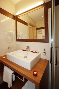 Kúpeľňa v ubytovaní Appartements Alpenkristall + 35 fotografií