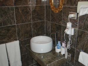 Koupelna v ubytování Villa Carrer