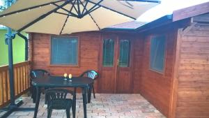 Patio nebo venkovní prostory v ubytování Chata Nový Přerov