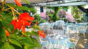 Zahrada ubytování Hotel Pensione Moderna