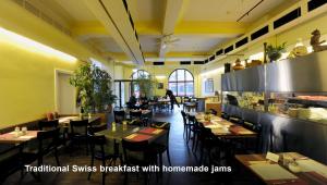 Restaurace v ubytování Hotel National Bern