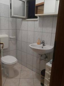 Koupelna v ubytování Apartment Nela