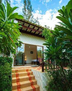 Zahrada ubytování Pranburi Cabana Resort