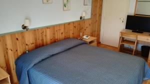 Postel nebo postele na pokoji v ubytování Albergo Le Rose