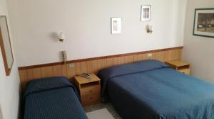 Postel nebo postele na pokoji v ubytování Albergo Le Rose