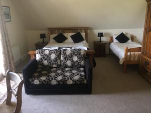 Voodi või voodid majutusasutuse The Curragh Country House Accommodation toas
