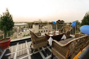 Uma varanda ou terraço em Hotel Taj Resorts