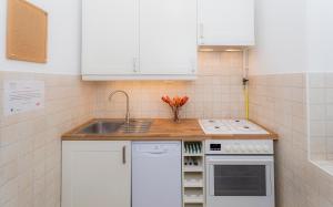 Kuchyňa alebo kuchynka v ubytovaní Souper Apartments Downtown-Király Street
