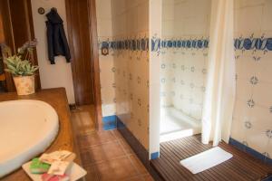 Ein Badezimmer in der Unterkunft Hotel Plaza