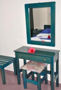 Postel nebo postele na pokoji v ubytování Ilias Studios - Rooms