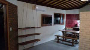 Μια τηλεόραση ή/και κέντρο ψυχαγωγίας στο Casas Belas de Taipu