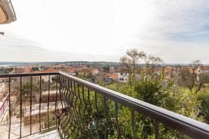 Balkón nebo terasa v ubytování Apartments Gloria