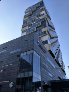 Das Gebäude in dem sich das Hotel befindet
