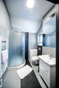 Kúpeľňa v ubytovaní Apartamenty Salt Delux + 20 fotografií