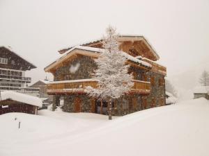 Chalet Monte Bianco v zimě