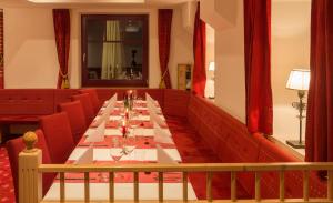 Χώρος καθιστικού στο Hotel Hellweger
